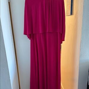 Eloquii Pink Maxi Dress